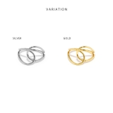 指輪レディースリング クロスリング交差メビウスの輪 華奢見えデザインリング | ボディピアス専門店凛RIN | 詳細画像7 