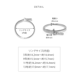 指輪レディースリング ノットリング結び目 | ボディピアス専門店凛RIN | 詳細画像9