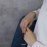 指輪レディースリング キュービックジルコニア ほそみシンプルファッションリング | ボディピアス専門店凛RIN | 詳細画像2