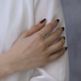 指輪レディースリング キュービックジルコニア ほそみシンプルファッションリング | ボディピアス専門店凛RIN | 詳細画像3