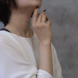 指輪レディースリング キュービックジルコニア ほそみシンプルファッションリング | ボディピアス専門店凛RIN | 詳細画像6