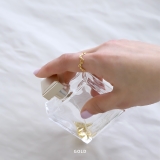 指輪レディースリング ウェーブ波 ほそみ上品オープンリングフォークリング | ボディピアス専門店凛RIN | 詳細画像3