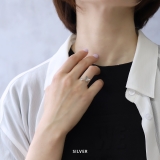 指輪レディースリング 蝶バタフライ ほそみかわいいオープンリングフォークリング | ボディピアス専門店凛RIN | 詳細画像2 