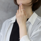 指輪レディースリング 蝶バタフライ ほそみかわいいオープンリングフォークリング | ボディピアス専門店凛RIN | 詳細画像6 