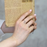 指輪レディースリング イニシャルアルファベット | ボディピアス専門店凛RIN | 詳細画像3