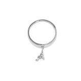 A | 指輪レディースリング イニシャルアルファベット | ボディピアス専門店凛RIN