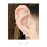 キャッチ 軟骨ピアス 星宇宙パーツネジ式カスタマイズ | ボディピアス専門店凛RIN | 詳細画像6 