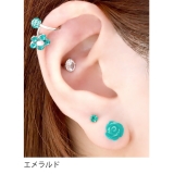 キャッチ 花 ボディピアス | ボディピアス専門店凛RIN | 詳細画像12 