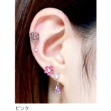 キャッチ 花 ボディピアス | ボディピアス専門店凛RIN | 詳細画像8 