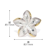 ボディピアス 花ハワイアン Wフェイスプルメリアフラワー | ボディピアス専門店凛RIN | 詳細画像10