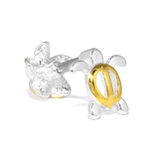 ボディピアス ダブルフェイス ハワイアンホヌ亀海亀カメ | ボディピアス専門店凛RIN | 詳細画像7