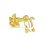 ゴールド | ボディピアス ダブルフェイス ハワイアンホヌ亀海亀カメ | ボディピアス専門店凛RIN