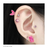 イヤーロブ ロブ オーロラ | ボディピアス専門店凛RIN | 詳細画像5 