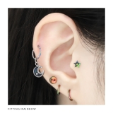 イヤーロブ ロブ オーロラ | ボディピアス専門店凛RIN | 詳細画像6 