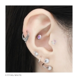 イヤーロブ ロブ オーロラ | ボディピアス専門店凛RIN | 詳細画像7 