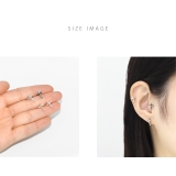 キャッチ クロス十字架ジュエルキラキラ ボディピアス | ボディピアス専門店凛RIN | 詳細画像8