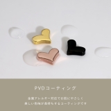 キャッチ ハートはーとかわいいサージカルステンレス金アレ ボディピアス | ボディピアス専門店凛RIN | 詳細画像5