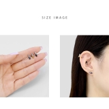 軟骨ピアス カプセル薬メタリックカラーゴールドブルーブラック ボディピアス | ボディピアス専門店凛RIN | 詳細画像7