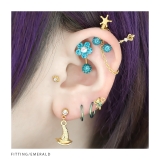 キャッチ ボディピアス 花 | ボディピアス専門店凛RIN | 詳細画像10