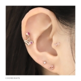 ハートかわいい 軟骨ピアス軟骨ボディーピアス ボディピピアス凛軟骨用 | ボディピアス専門店凛RIN | 詳細画像6 