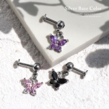 ボディピアスラブレット 蝶バタフライ蝶々ちょうちょ 軟骨ピアス | ボディピアス専門店凛RIN | 詳細画像2 