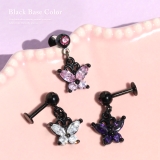 ボディピアスラブレット 蝶バタフライ蝶々ちょうちょ 軟骨ピアス | ボディピアス専門店凛RIN | 詳細画像4 