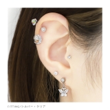 ボディピアスラブレット 蝶バタフライ蝶々ちょうちょ 軟骨ピアス | ボディピアス専門店凛RIN | 詳細画像6 