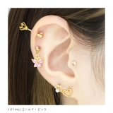 ボディピアスラブレット 蝶バタフライ蝶々ちょうちょ 軟骨ピアス | ボディピアス専門店凛RIN | 詳細画像7 