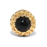 ゴールド/ブラック | キャッチ ストーン カスタマイズ | ボディピアス専門店凛RIN