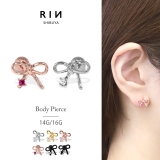 ボディピアス 軟骨用ピアス 14G | ボディピアス専門店凛RIN | 詳細画像1