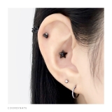 キャッチ 星スター宇宙コスモ ボディピアス | ボディピアス専門店凛RIN | 詳細画像5