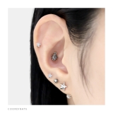 キャッチ 星スター宇宙コスモ ボディピアス | ボディピアス専門店凛RIN | 詳細画像6