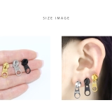 ボディピアス ジッパーチャック ハロウィンシルバー | ボディピアス専門店凛RIN | 詳細画像7 