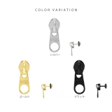 ボディピアス ジッパーチャック ハロウィンシルバー | ボディピアス専門店凛RIN | 詳細画像8 