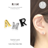 ボディピアス キャッチ イニシャル | ボディピアス専門店凛RIN | 詳細画像1 