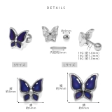 温度で色が変わる不思議なピアス バタフライ 軟骨ピアス | ボディピアス専門店凛RIN | 詳細画像11