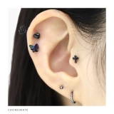 温度で色が変わる不思議なピアス バタフライ 軟骨ピアス | ボディピアス専門店凛RIN | 詳細画像7