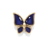 ゴールド・Sサイズ | 温度で色が変わる不思議なピアス バタフライ 軟骨ピアス | ボディピアス専門店凛RIN