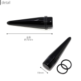 軟骨ピアス アクリル エキスパンダー | ボディピアス専門店凛RIN | 詳細画像3 