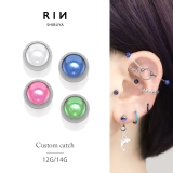 キャッチ 軟骨ピアス ジュエル | ボディピアス専門店凛RIN | 詳細画像1 
