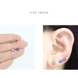 キャッチ 軟骨ピアス ジュエル | ボディピアス専門店凛RIN | 詳細画像8 