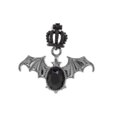 ブラック | 軟骨ピアス クラウン コウモリ | ボディピアス専門店凛RIN