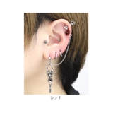 軟骨ピアス 薔薇スカル骸骨ROSE&SKULL カスタムセット | ボディピアス専門店凛RIN | 詳細画像5