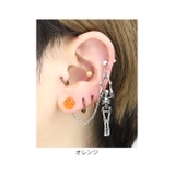 軟骨ピアス 薔薇スカル骸骨ROSE&SKULL カスタムセット | ボディピアス専門店凛RIN | 詳細画像7