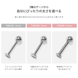 ピアス ハートかわいいカスタマイズset ボディピアスラブレットスタッド | ボディピアス専門店凛RIN | 詳細画像11