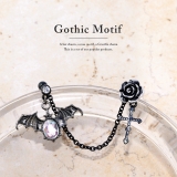 軟骨ピアス 十字架 バラ | ボディピアス専門店凛RIN | 詳細画像2 