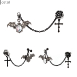 軟骨ピアス 十字架 バラ | ボディピアス専門店凛RIN | 詳細画像6 