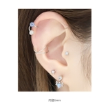 ボディピアス スパイラルバーベル サージカルステンレス軟骨ピアス | ボディピアス専門店凛RIN | 詳細画像15 