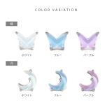 軟骨ピアス 蝶月オーロラバタフライムーンかわいいぷっくり感 ボディピアス | ボディピアス専門店凛RIN | 詳細画像9