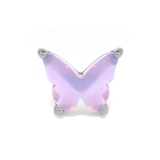 蝶・パープル | 軟骨ピアス 蝶月オーロラバタフライムーンかわいいぷっくり感 ボディピアス | ボディピアス専門店凛RIN